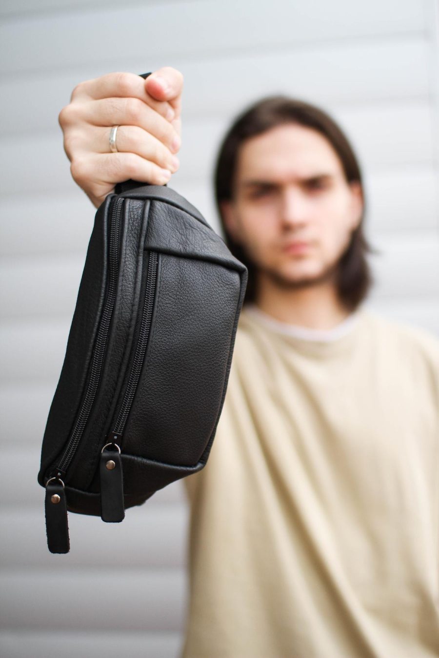 Бананка мужская Skill флотар черная