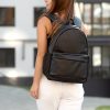 Женский рюкзак Sambag Brix PJT Сlassic черный