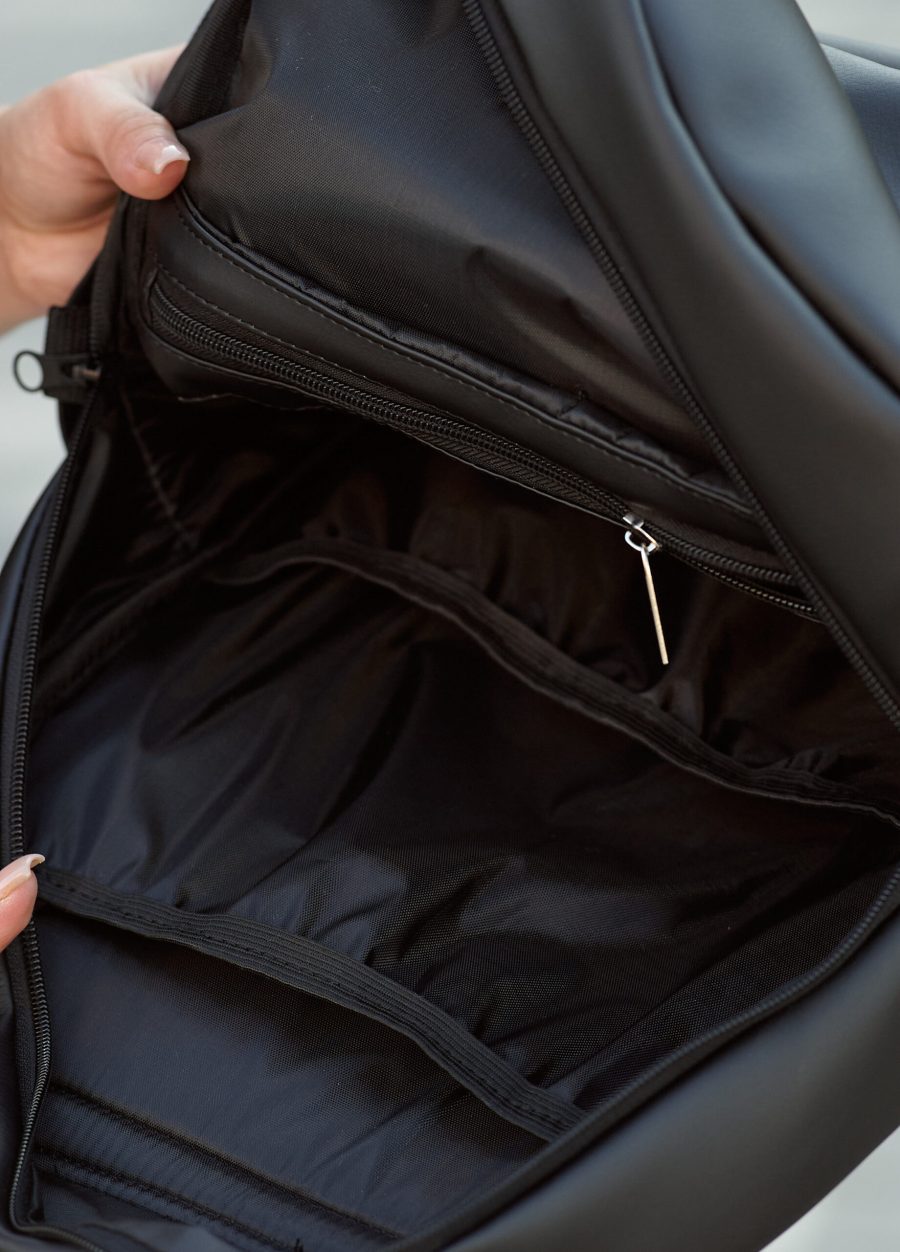 Женский рюкзак Sambag Brix PJT Сlassic черный