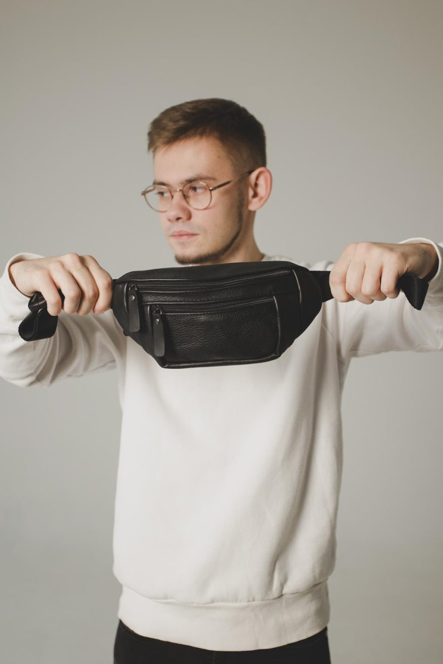 Бананка мужская Skill флотар черная