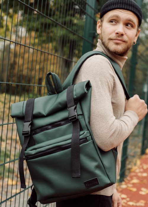 Рюкзак роллтоп чоловічий Sambag RollTop Zard зелений