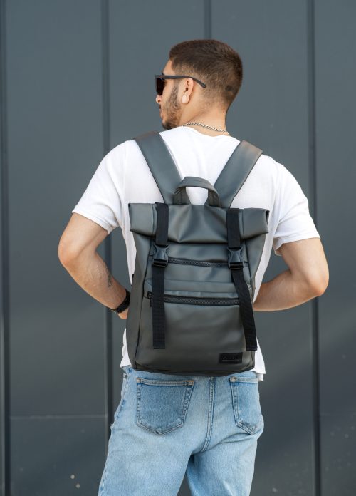 Рюкзак чоловічий роллтоп Sambag RollTop Zard графітовий
