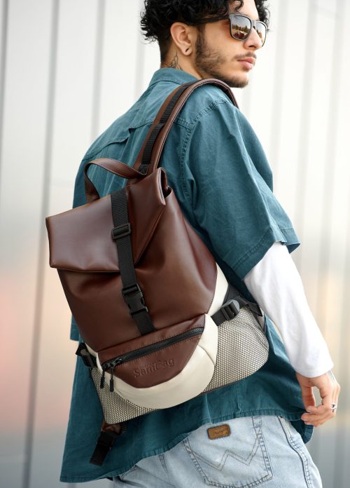 Рюкзак чоловічий Sambag ReneDouble шоколадний