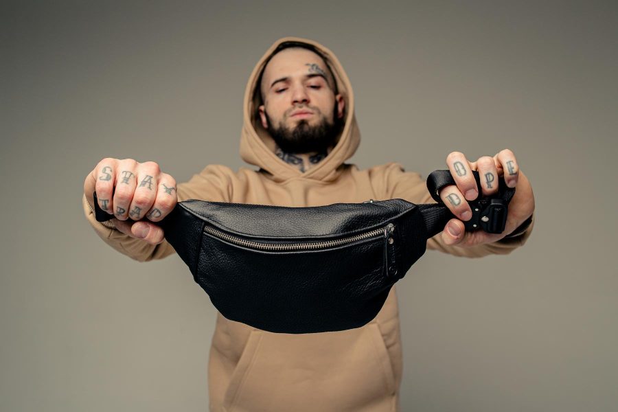 Бананка чоловіча Skill Lodka чорна