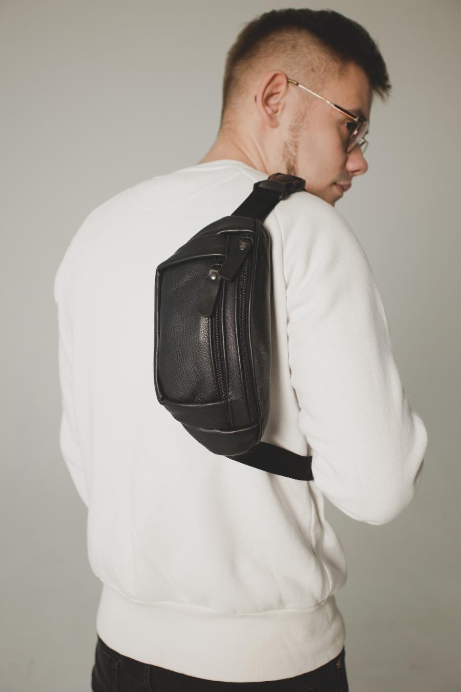 Бананка мужская Skill флотар черная