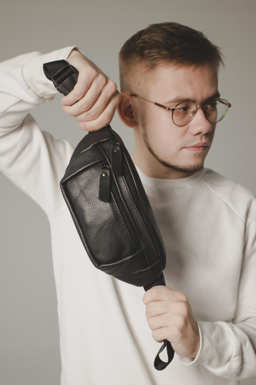 Бананка мужская Skill флотар черная