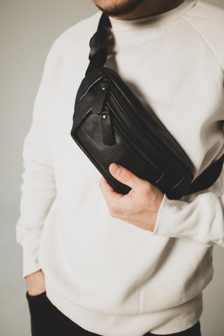 Бананка мужская Skill флотар черная