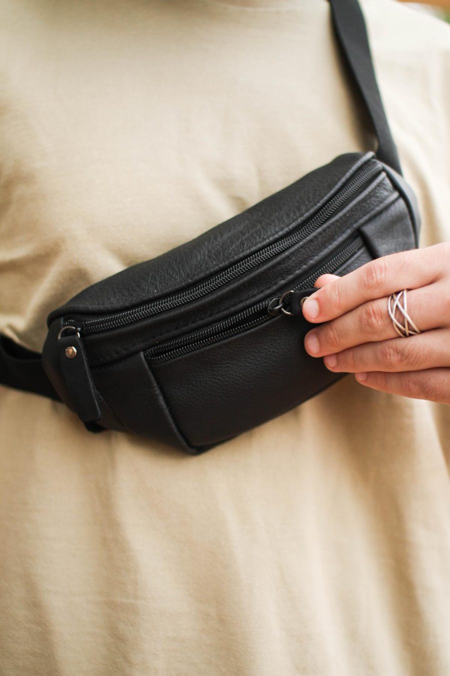 Бананка мужская Skill флотар черная