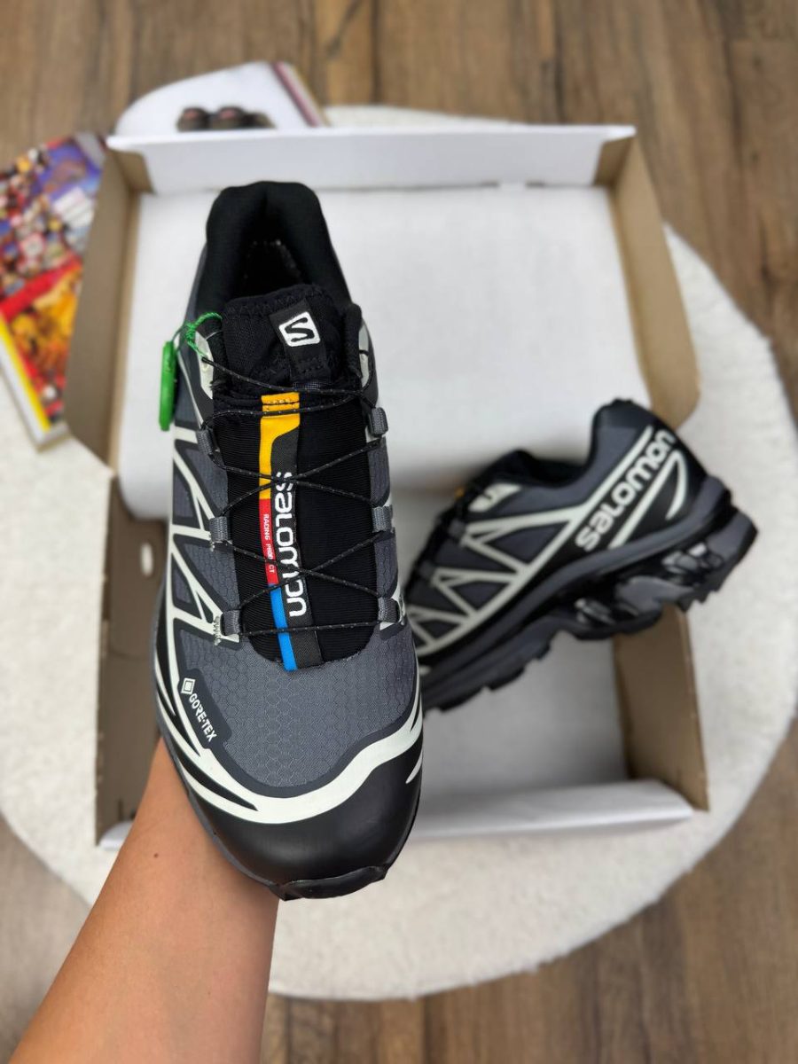 Кросівки Salomon XT-6 Gore-Tex Black Lunar Rock