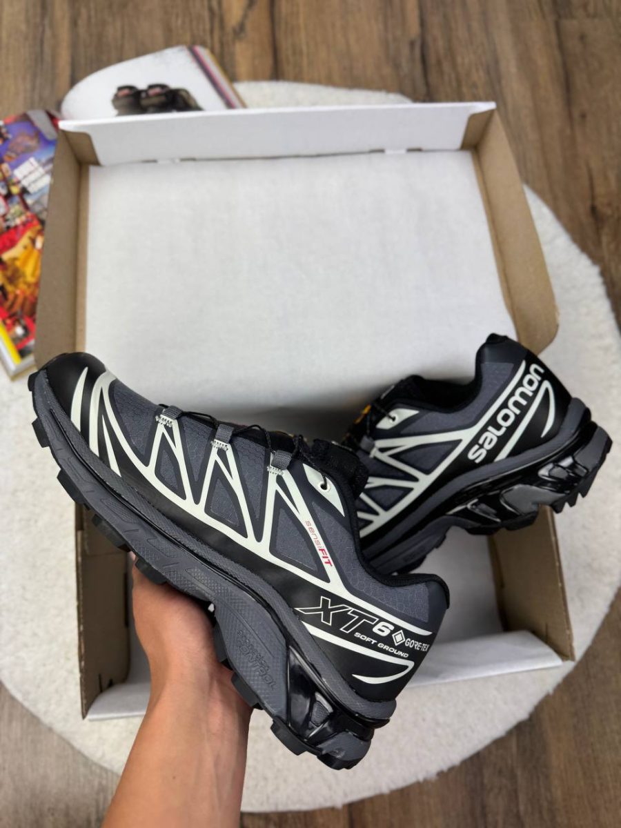 Кросівки Salomon XT-6 Gore-Tex Black Lunar Rock