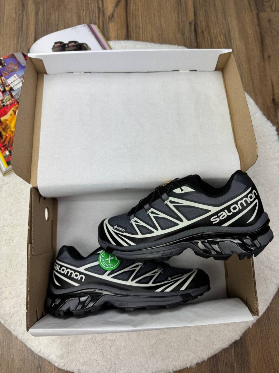 Кросівки Salomon XT-6 Gore-Tex Black Lunar Rock