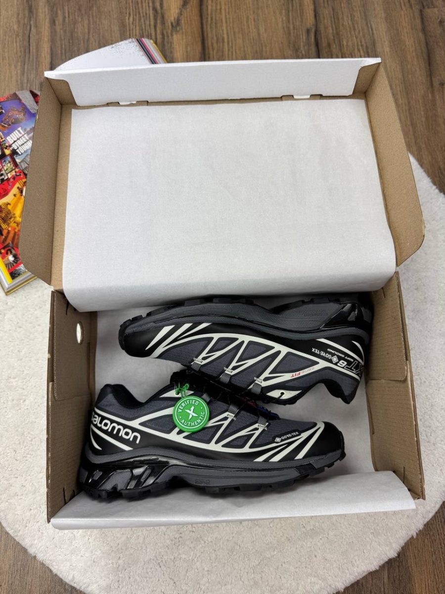 Кросівки Salomon XT-6 Gore-Tex Black Lunar Rock