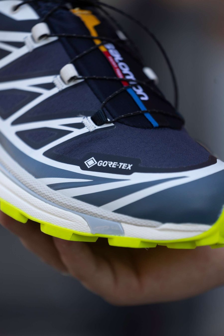 Кросівки Salomon XT-6 Gore-Tex Night Sky Acid Lime