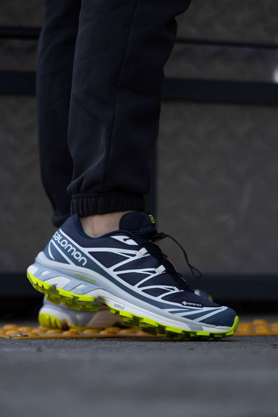 Кросівки Salomon XT-6 Gore-Tex Night Sky Acid Lime