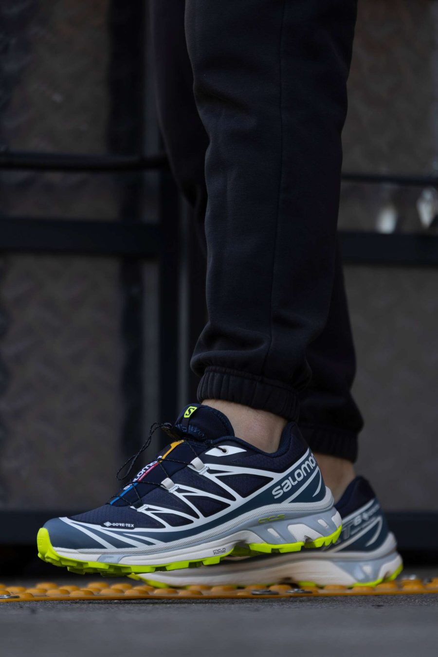 Кросівки Salomon XT-6 Gore-Tex Night Sky Acid Lime