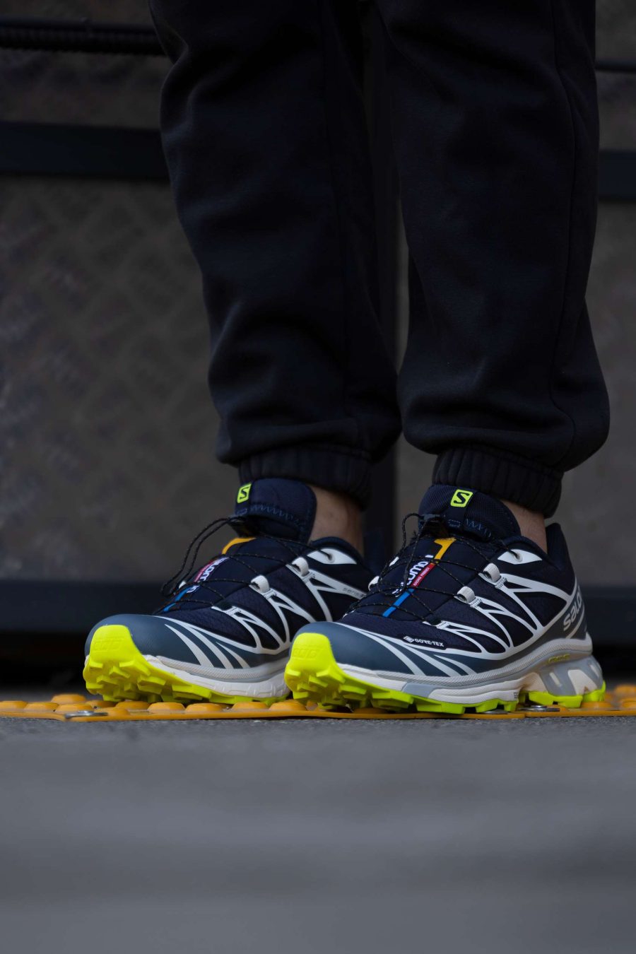Кросівки Salomon XT-6 Gore-Tex Night Sky Acid Lime
