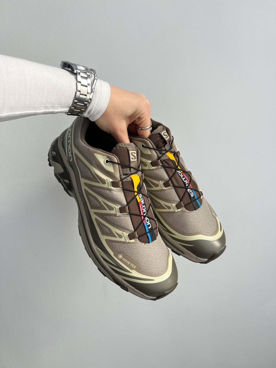 Кросівки Salomon XT-6 Gore-Tex Vintage Khaki