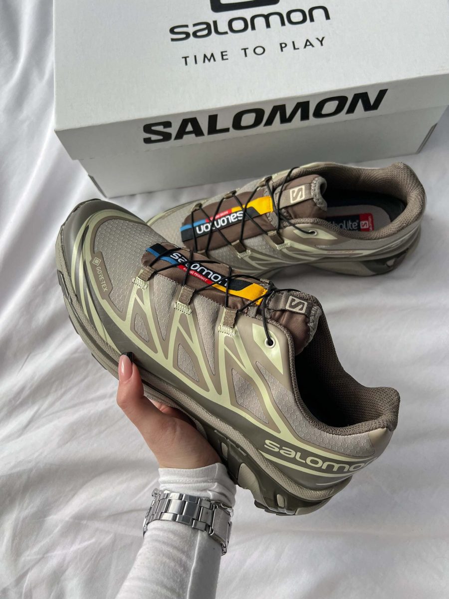 Кросівки Salomon XT-6 Gore-Tex Vintage Khaki